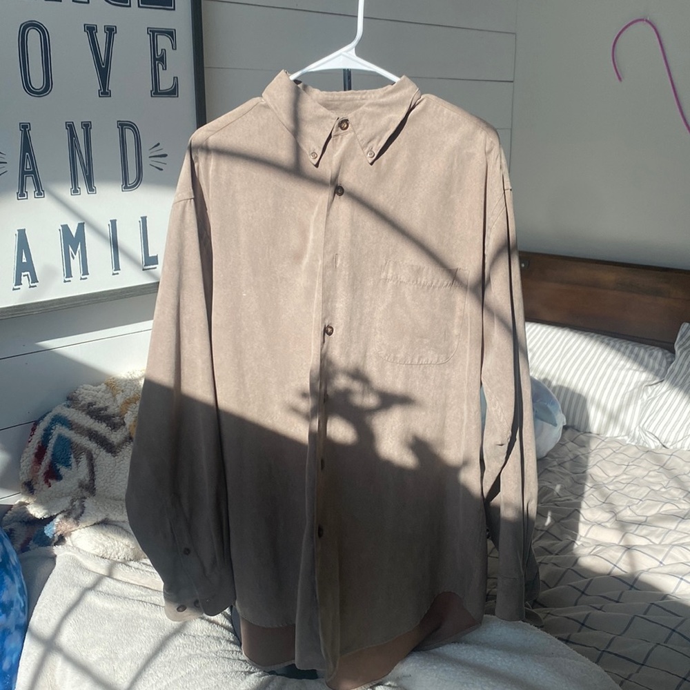 Croft and barrow silk shirt